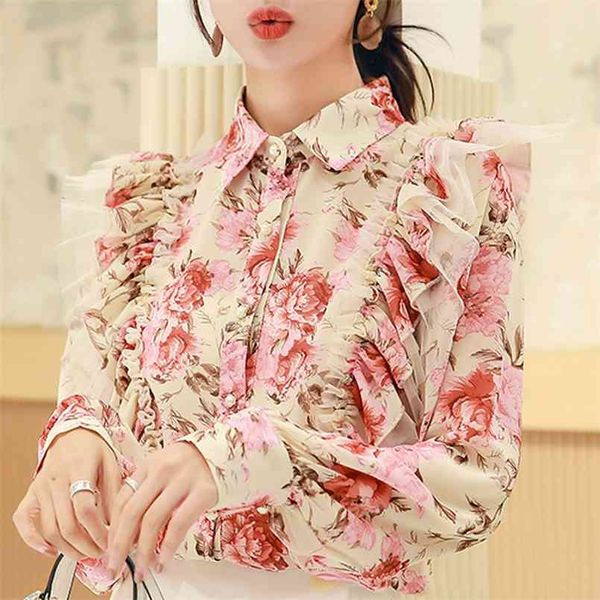 blusas mujer de moda ruffles print chiffon blouse shirt women long sleeve s and s c550 210730, White
blusas mujer de moda ruffles print chiffon blouse shirt women long sleeve s and s c550 210730, White
