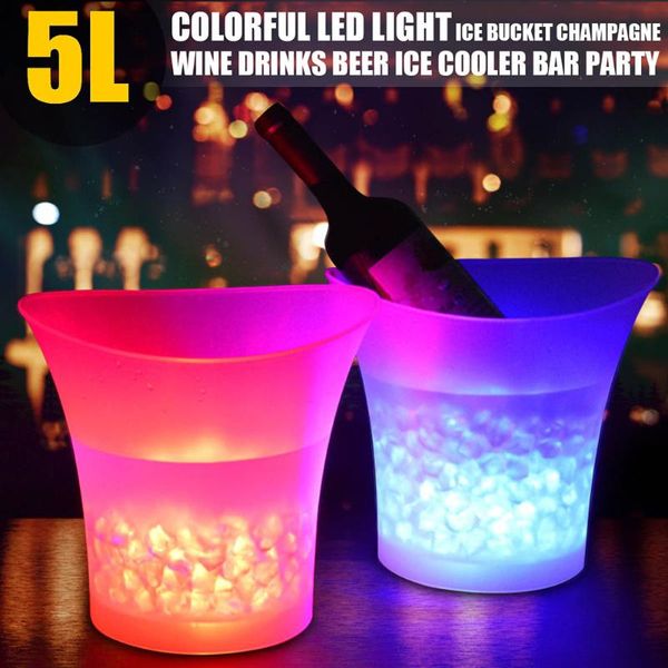 ice buckets and coolers color led 5l waterproof plastic bucket bars nightclubs light up champagne beer night party
ice buckets and coolers color led 5l waterproof plastic bucket bars nightclubs light up champagne beer night party