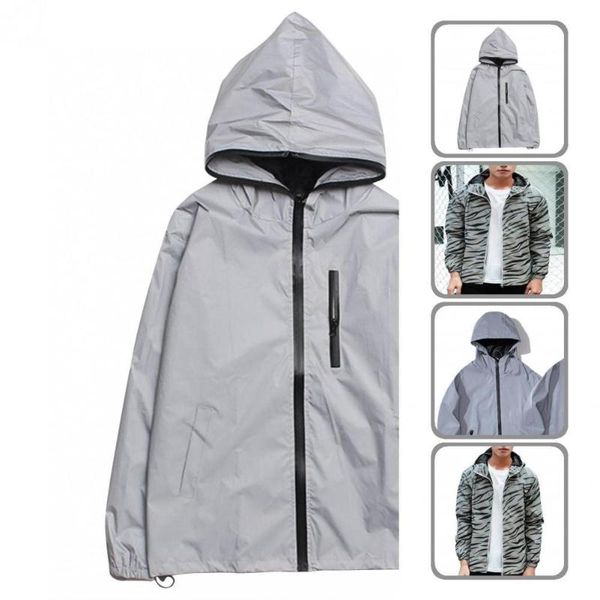 men's jackets zipper closure lightweight hooded fluorescent men windbreaker outerwear, Black;brown
men's jackets zipper closure lightweight hooded fluorescent men windbreaker outerwear, Black;brown