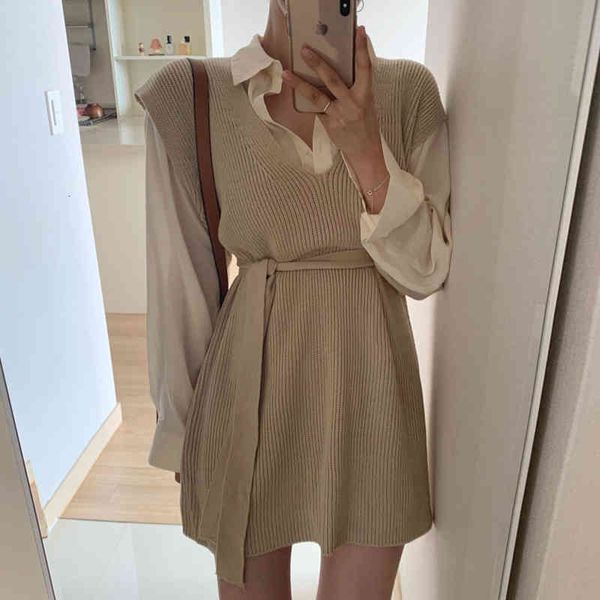 dress autumn two outfits long shirt blouses and sleeve knitted sweater mini ladies office piece 5kfw 6d0q, Black;gray
dress autumn two outfits long shirt blouses and sleeve knitted sweater mini ladies office piece 5kfw 6d0q, Black;gray
