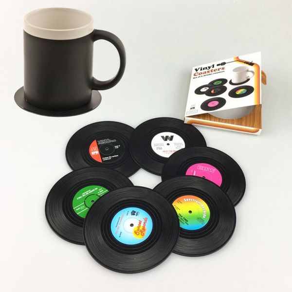 mats & pads retro record coasters table placemats creative coffee mug cup heat-resistant nonslip kitchen tools
mats & pads retro record coasters table placemats creative coffee mug cup heat-resistant nonslip kitchen tools