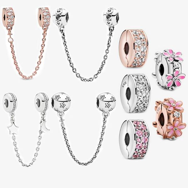 other s925 sterling silver color clips safety chains fit original moments charms bracelet for women jewelry berloques prata
other s925 sterling silver color clips safety chains fit original moments charms bracelet for women jewelry berloques prata