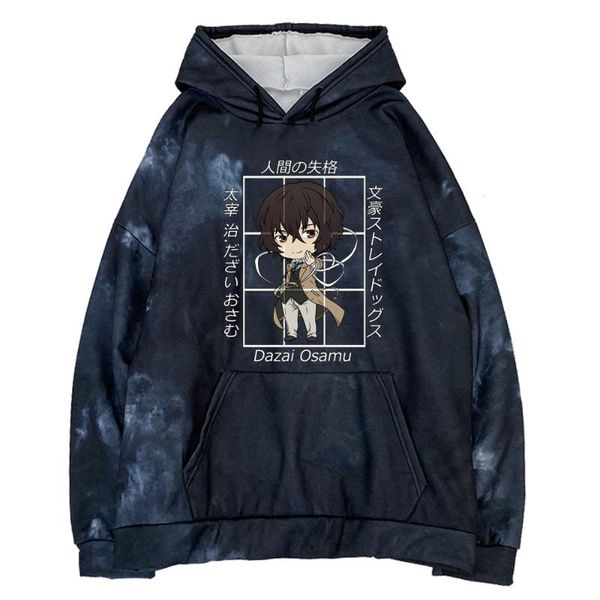 men's hoodies & sweatshirts bungo stray dogs truien lange mouwen women hoodie mannelijke doek tie dye street style, Black
men's hoodies & sweatshirts bungo stray dogs truien lange mouwen women hoodie mannelijke doek tie dye street style, Black