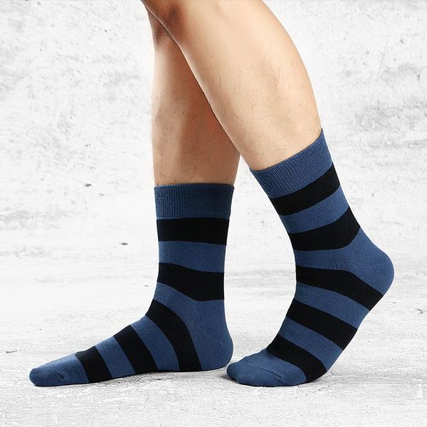 pair men autumn winter cotton socks striped fashion japanese style sports mkj038 men's, Black
pair men autumn winter cotton socks striped fashion japanese style sports mkj038 men's, Black