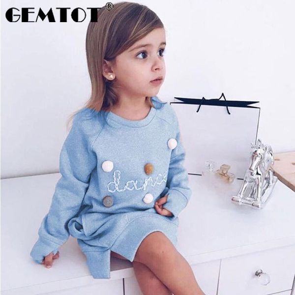 girl's dresses gemtot children's dress 2021 spring and autumn clothing round neck stitching long-sleeved hair ball girls, Red;yellow
girl's dresses gemtot children's dress 2021 spring and autumn clothing round neck stitching long-sleeved hair ball girls, Red;yellow