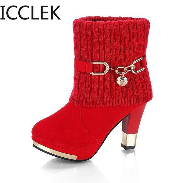 boots women ankle plus size 35-43 med square heels ladies snow boot feather office female shoes woman botas mujer, Black
boots women ankle plus size 35-43 med square heels ladies snow boot feather office female shoes woman botas mujer, Black