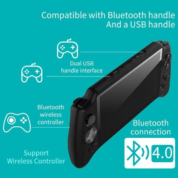 portable game players handheld console retro video gaming 7.0" ips touch screen wifi bt 4.0 usb 2.0 interface 1024x600 high defination
portable game players handheld console retro video gaming 7.0" ips touch screen wifi bt 4.0 usb 2.0 interface 1024x600 high defination