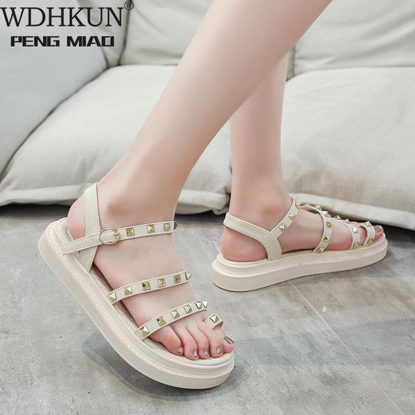 a summer sandals female ins boom word wind fairy fashion students joker large base platform shoes, Black
a summer sandals female ins boom word wind fairy fashion students joker large base platform shoes, Black