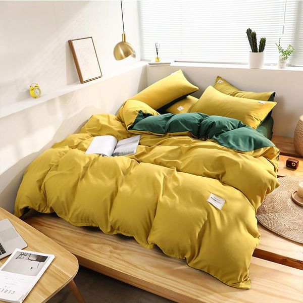 bedding sets bedding, home textile, pure cotton bed 4-piece set, 100% washed simple skin-friendly sheets
bedding sets bedding, home textile, pure cotton bed 4-piece set, 100% washed simple skin-friendly sheets