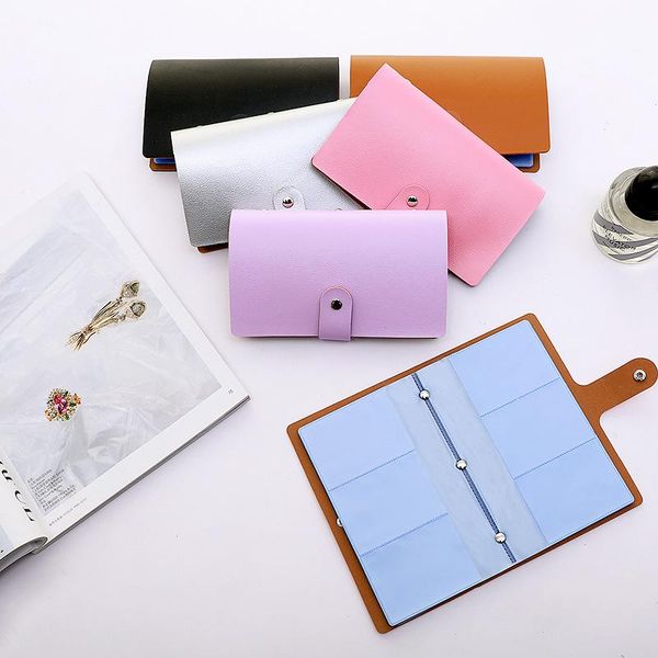 card holders high capacity 156 bits bag business holder pu leather, Brown;gray
card holders high capacity 156 bits bag business holder pu leather, Brown;gray