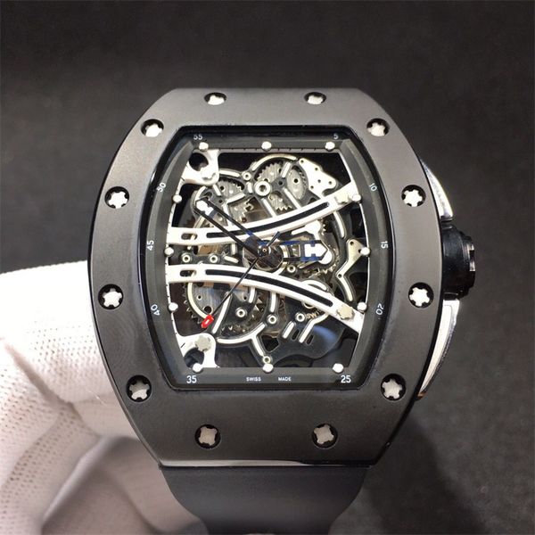 men's wristwatch 914l fine steel shell natural rubber folding buckle automatic mechanical movement size 50 x43mm, Slivery;brown
men's wristwatch 914l fine steel shell natural rubber folding buckle automatic mechanical movement size 50 x43mm, Slivery;brown