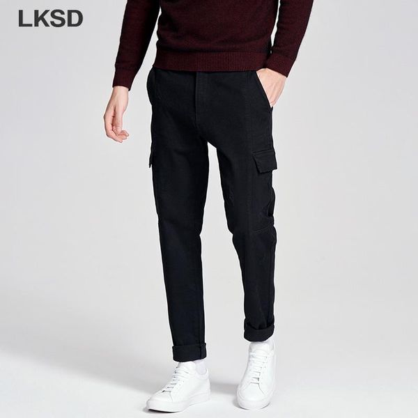 autumn winter causal solid multi-pocket men pants fashion high waist ankel-length men's overalls t18200078, Black
autumn winter causal solid multi-pocket men pants fashion high waist ankel-length men's overalls t18200078, Black