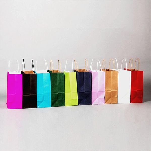 gift wrap 40pcs/lot paper bag with handles dark color 21x15x8cm festival wedding party/ high quality
gift wrap 40pcs/lot paper bag with handles dark color 21x15x8cm festival wedding party/ high quality