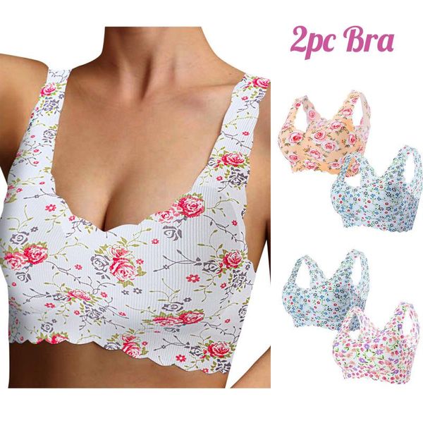 bras 2pcs plus size bra ice silk floral print push up seamless bralette for women comfort gathers padded lingerie underwear, Red;black
bras 2pcs plus size bra ice silk floral print push up seamless bralette for women comfort gathers padded lingerie underwear, Red;black