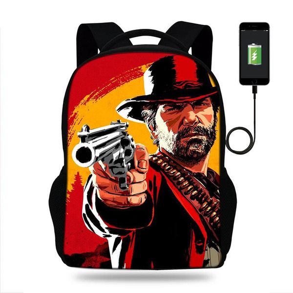 backpack mochila red dead redemption 2 daily school bags for teenage boys&girls usb charge bagpack lapkids
backpack mochila red dead redemption 2 daily school bags for teenage boys&girls usb charge bagpack lapkids