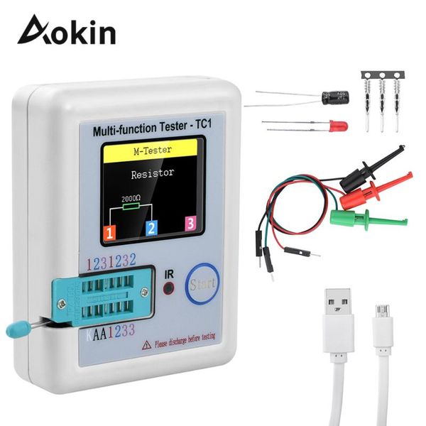 integrated circuits transistor tester 1.8 inch display multi-function -tc1 detector for diode triode capacitor resistor npn pnp
integrated circuits transistor tester 1.8 inch display multi-function -tc1 detector for diode triode capacitor resistor npn pnp