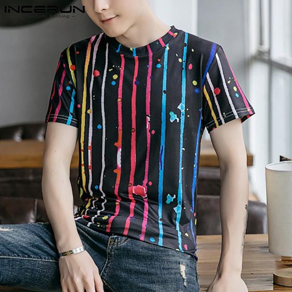 summer printed t-shirts men short sleeve round neck loose tee man casual striped camisetas leisure comfy s-3xl men's, White;black
summer printed t-shirts men short sleeve round neck loose tee man casual striped camisetas leisure comfy s-3xl men's, White;black