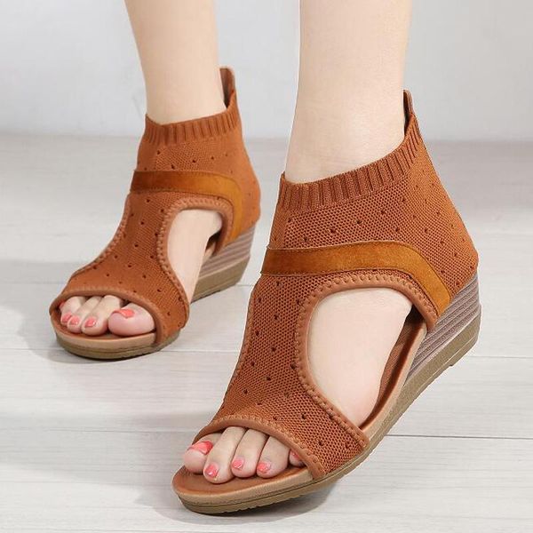 dress shoes {d&henlu}slip on sandals women boots 2021 summer wedge heels breathable comfort peep toe woman plus size41, Black
dress shoes {d&henlu}slip on sandals women boots 2021 summer wedge heels breathable comfort peep toe woman plus size41, Black