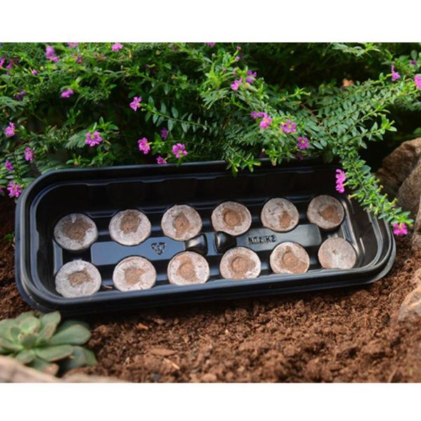 planters & pots 6/12 components plastic nursery planting seed tray kit plant germination box with dome and base garden grow gardening
planters & pots 6/12 components plastic nursery planting seed tray kit plant germination box with dome and base garden grow gardening