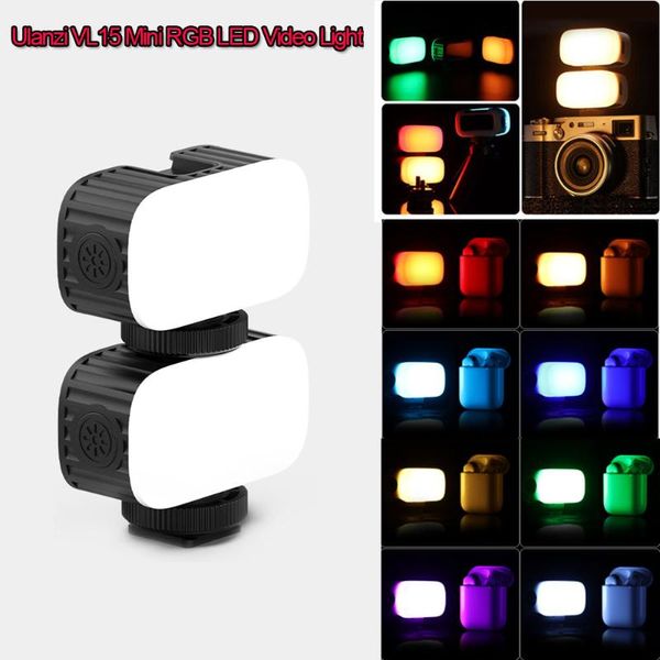 flash heads ulanzi vl15 rgb led video light pography lighting vlog for smart phone dslr
flash heads ulanzi vl15 rgb led video light pography lighting vlog for smart phone dslr