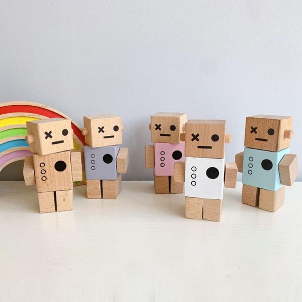 party decoration nordic wooden toys fashion diy turnable robot for kids boy room decor presents baby blocks children goods pography prop
party decoration nordic wooden toys fashion diy turnable robot for kids boy room decor presents baby blocks children goods pography prop