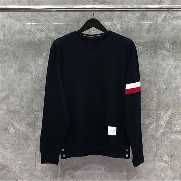 t shirt fashion tb thom brand spring autumn hooded clothing cotton men women pullover sweatshirts o-neck casual sportswear coat, White;black
t shirt fashion tb thom brand spring autumn hooded clothing cotton men women pullover sweatshirts o-neck casual sportswear coat, White;black