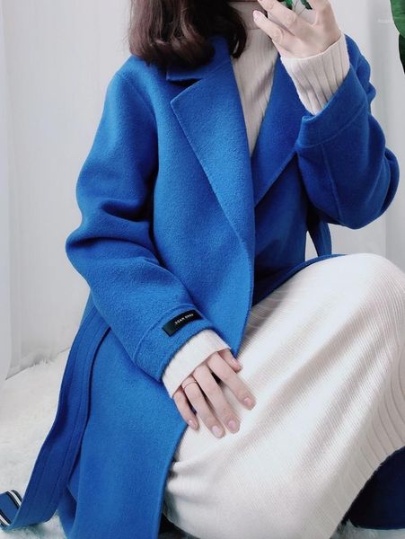 women's trench coats products meet happiness jiang xinzhen opens the same royal blue double-sided cashmere coat medium and long woolen, Tan;black
women's trench coats products meet happiness jiang xinzhen opens the same royal blue double-sided cashmere coat medium and long woolen, Tan;black