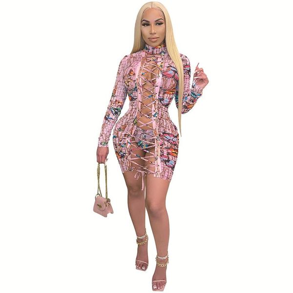 casual dresses shirring drawstring turtleneck dress skinny ruched hollow out print bodycon full sleeve autumn party club streetwear outfit, Black;gray
casual dresses shirring drawstring turtleneck dress skinny ruched hollow out print bodycon full sleeve autumn party club streetwear outfit, Black;gray