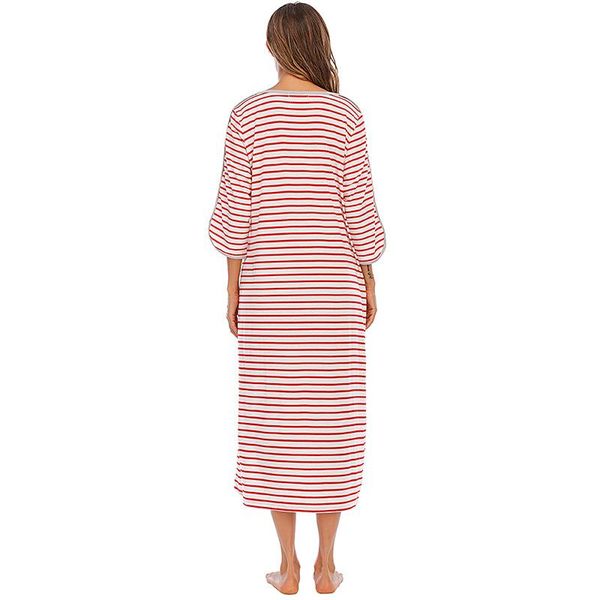 women's sleepwear witbuy women long soft zipper front robes autumn nightgown warm striped kimono loungewear maternity bathrobe pajamas, Black;red
women's sleepwear witbuy women long soft zipper front robes autumn nightgown warm striped kimono loungewear maternity bathrobe pajamas, Black;red