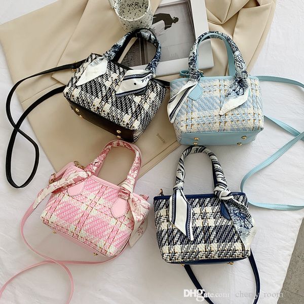 girls designer princess handbags plaid scarves kids crossbody one shoulder bags lattice woman casual messenger bag f629, Black
girls designer princess handbags plaid scarves kids crossbody one shoulder bags lattice woman casual messenger bag f629, Black