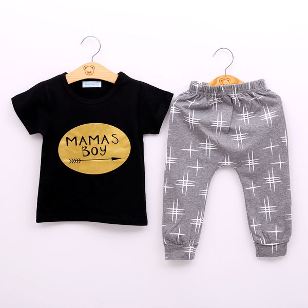 summer baby clothes set fashion letter print short sleeve t-shirt + printed pants toddler boy casual 2 piece 210515, White
summer baby clothes set fashion letter print short sleeve t-shirt + printed pants toddler boy casual 2 piece 210515, White