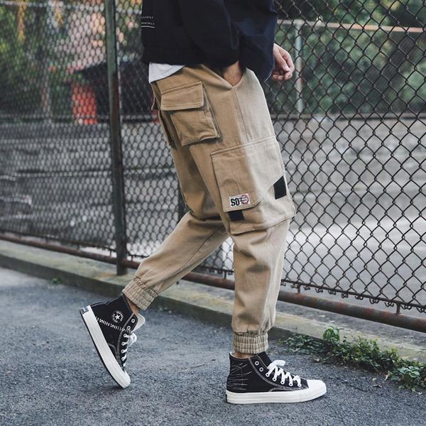 men's casual pants in spring and autumn, loose sports pants, trousers, trendy trunks, outdoor outfits, nine-minute pants., Black
men's casual pants in spring and autumn, loose sports pants, trousers, trendy trunks, outdoor outfits, nine-minute pants., Black