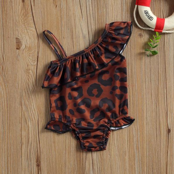 brand toddler baby girls one-piece leopard swimsuit spaghetti strap oblique shoulder ruffle trim bodysuit swimwear one-pieces, Black
brand toddler baby girls one-piece leopard swimsuit spaghetti strap oblique shoulder ruffle trim bodysuit swimwear one-pieces, Black
