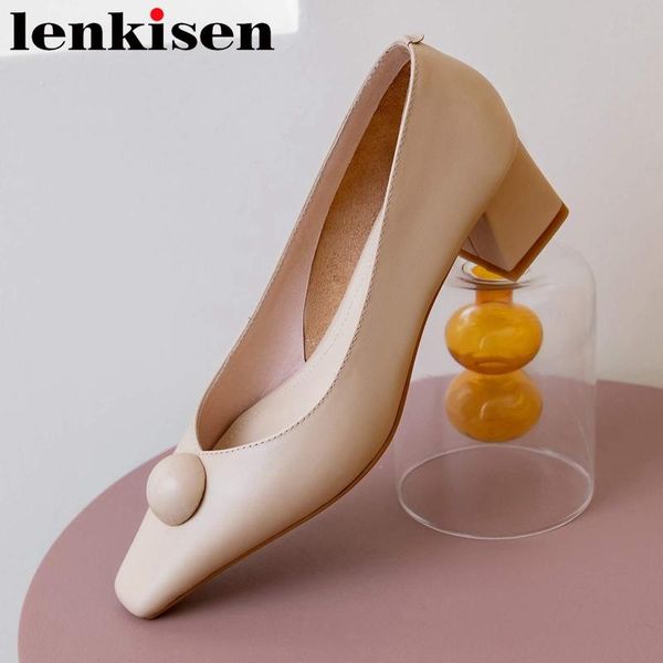 dress shoes lenkisen big size genuine leather small square toe med heel european design simple shallow slip on high fashion women pumps l16, Black
dress shoes lenkisen big size genuine leather small square toe med heel european design simple shallow slip on high fashion women pumps l16, Black