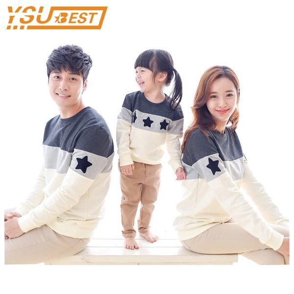 family look fashion mother father baby cotton mommy and me clothes clothing embroidery star matching outfits 210429, Blue
family look fashion mother father baby cotton mommy and me clothes clothing embroidery star matching outfits 210429, Blue