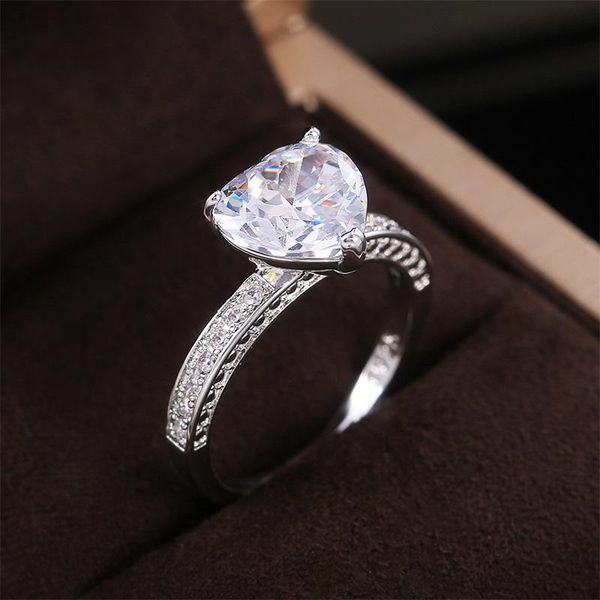 wedding rings caoshi romantic heart-shaped promise for women inlaid shiny white pink cubic zirconia cute jewelry valentines gift, Slivery;golden
wedding rings caoshi romantic heart-shaped promise for women inlaid shiny white pink cubic zirconia cute jewelry valentines gift, Slivery;golden
