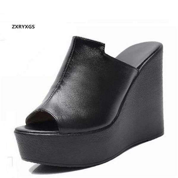 summer fish mouth sandal slippers platform shoes wedges slippers genuine leather super high-heeled sandals 210624, Black
summer fish mouth sandal slippers platform shoes wedges slippers genuine leather super high-heeled sandals 210624, Black