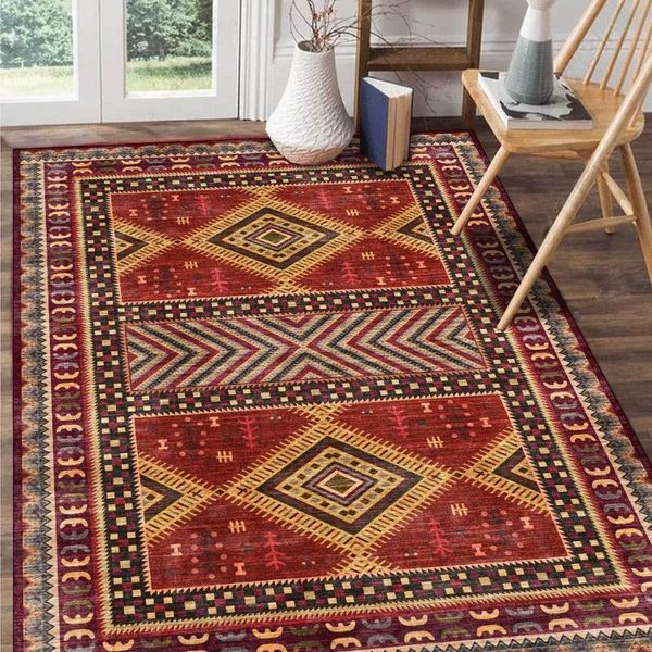 persian style bedroom bedside carpets retro red geometric ethnic living room sofa non-slip floor mat kitchen hallway area rugs
persian style bedroom bedside carpets retro red geometric ethnic living room sofa non-slip floor mat kitchen hallway area rugs