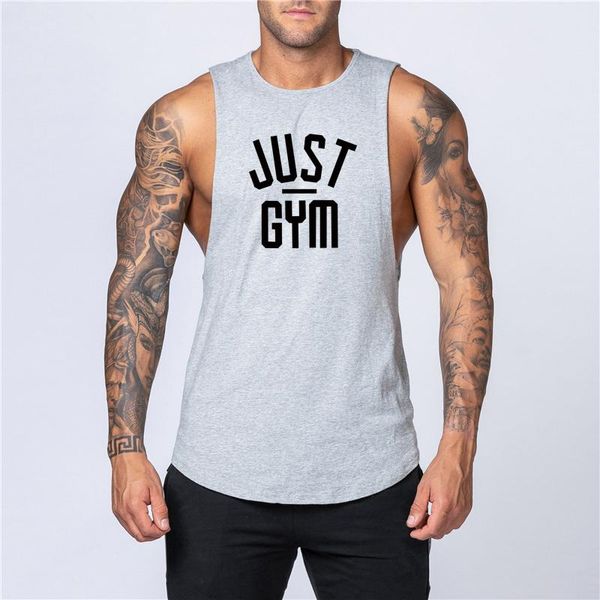 men' tank workout clothing running singlets cotton fitness gym mens vest muscle sleeveless sportswear undershirt stringer, White;black
men' tank workout clothing running singlets cotton fitness gym mens vest muscle sleeveless sportswear undershirt stringer, White;black