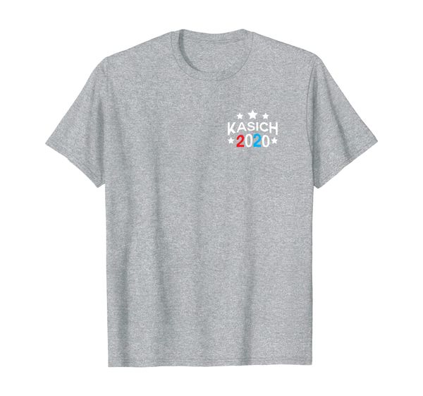 kasich 2020 usa president election campaign republican party t-shirt, White;black
kasich 2020 usa president election campaign republican party t-shirt, White;black