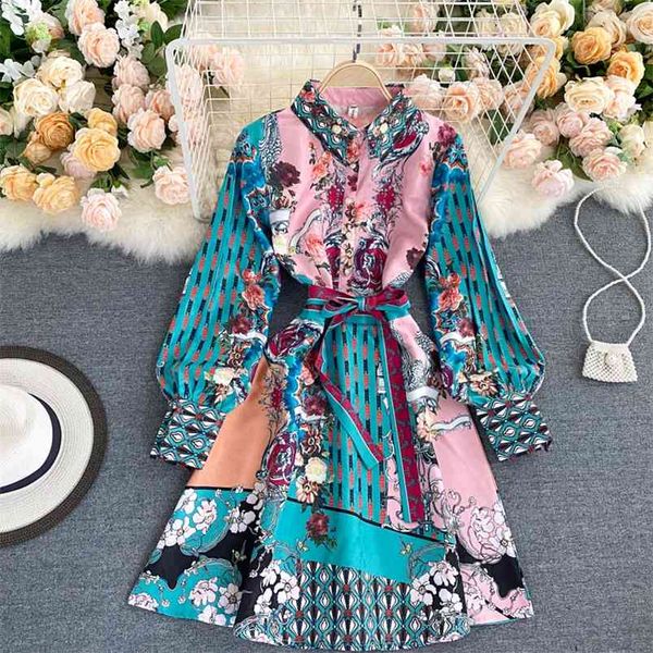autumn and winter big-name printed dress lapel tie waist puff sleeve vacation travel shooting mid-length skirt hk099 210507, Black;gray
autumn and winter big-name printed dress lapel tie waist puff sleeve vacation travel shooting mid-length skirt hk099 210507, Black;gray