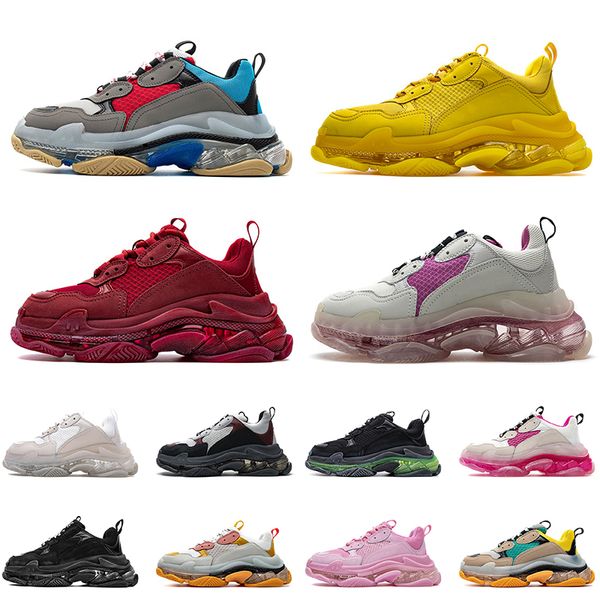 luxurys fashion designers shoes triple s platform crystal bottoms sneakers track vintage paris 17fw casual dad women mens shoe outdoor joggi, Black
luxurys fashion designers shoes triple s platform crystal bottoms sneakers track vintage paris 17fw casual dad women mens shoe outdoor joggi, Black