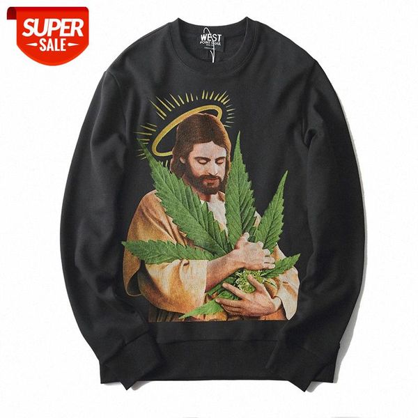 autumn and winter hip-hop green leaves patron saint cotton men's sweater round neck loose long-sleeved couple students teenagers #ka4x, Black
autumn and winter hip-hop green leaves patron saint cotton men's sweater round neck loose long-sleeved couple students teenagers #ka4x, Black