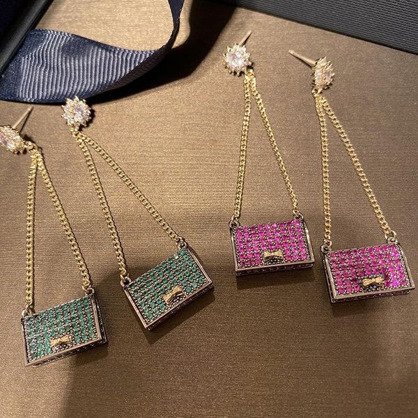 dangle & chandelier color bag earrings female online celebrity temperament long niche tide cool wind high sense, Silver
dangle & chandelier color bag earrings female online celebrity temperament long niche tide cool wind high sense, Silver