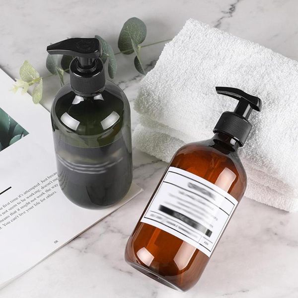 1pc 500ml refillable bottle press pump shampoo soap lotion makeup liquid dispenser storage bottles & jars
1pc 500ml refillable bottle press pump shampoo soap lotion makeup liquid dispenser storage bottles & jars