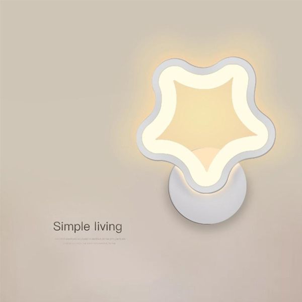 wall lamp leds pentagram-shaped light fixture ac176-265v sconce for bedside corridor bedroom living room hallway
wall lamp leds pentagram-shaped light fixture ac176-265v sconce for bedside corridor bedroom living room hallway