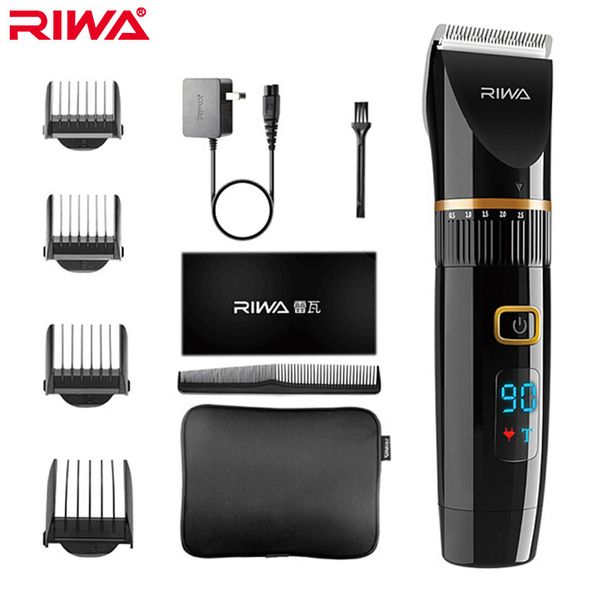 riwa hair clipper professional trimmer lcd display fast charge men hair cutting machine washable barber clipper for haircut 6501
riwa hair clipper professional trimmer lcd display fast charge men hair cutting machine washable barber clipper for haircut 6501