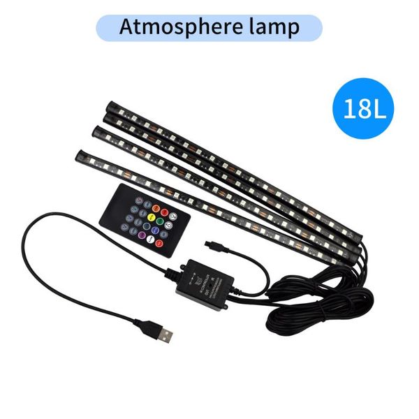 4pcs 72leds interior car light rgb led strip 5v music/ir control auto decorative flexible colorful changing lamp kit cabinet
4pcs 72leds interior car light rgb led strip 5v music/ir control auto decorative flexible colorful changing lamp kit cabinet