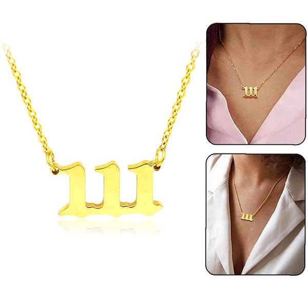chains stainless steel personalized digital pendant chain couple party gift item, Silver
chains stainless steel personalized digital pendant chain couple party gift item, Silver