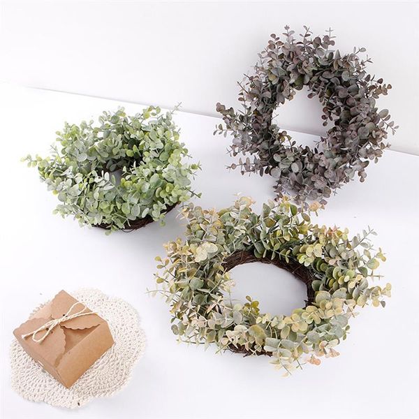 artificial plant garland plastic eucalyptus vine circle green christmas decoration for family gathering home party decorative flowers & wrea
artificial plant garland plastic eucalyptus vine circle green christmas decoration for family gathering home party decorative flowers & wrea